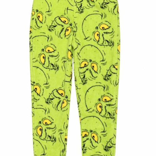 The Grinch Girls Green Pyjama Pants 11-12 Years Fleece