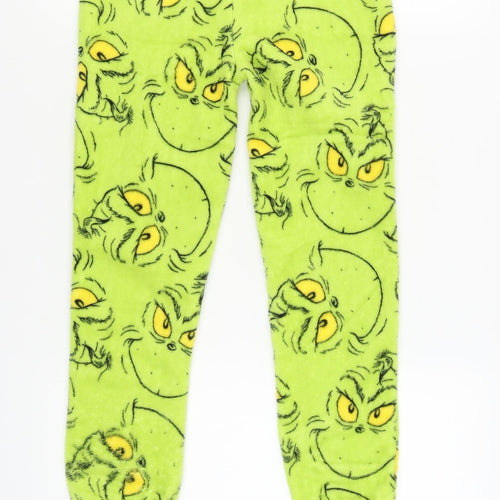 The Grinch Girls Green Pyjama Pants 11-12 Years Fleece