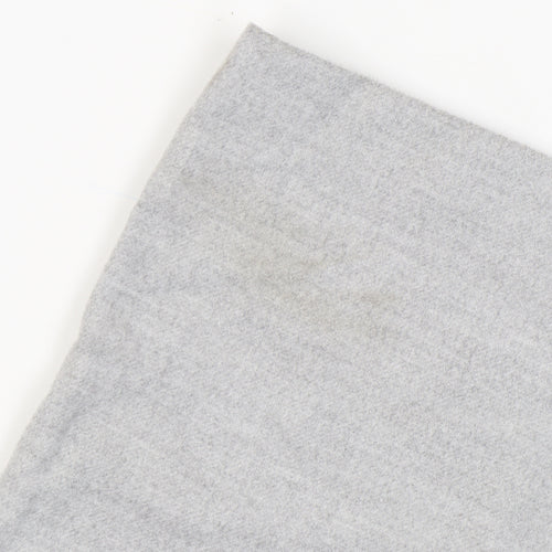 River Island Women's Grey Wide-Leg Pleated Trousers Size 10