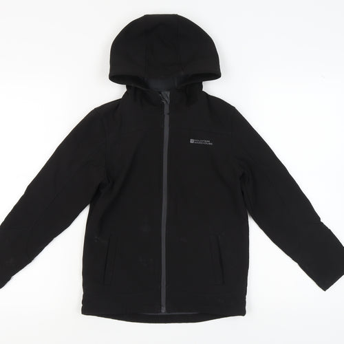 Mountain Warehouse Boys Black Mid-Length Jacket 9-10 Yrs