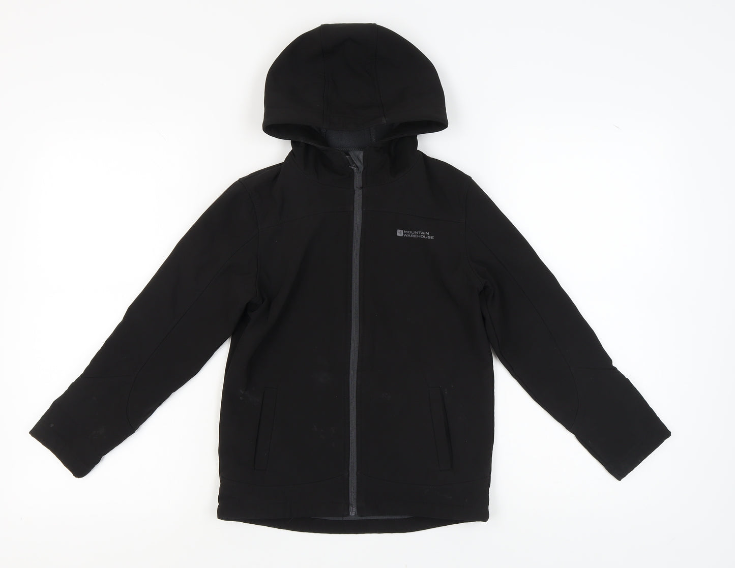 Mountain Warehouse Boys Black Mid-Length Jacket 9-10 Yrs
