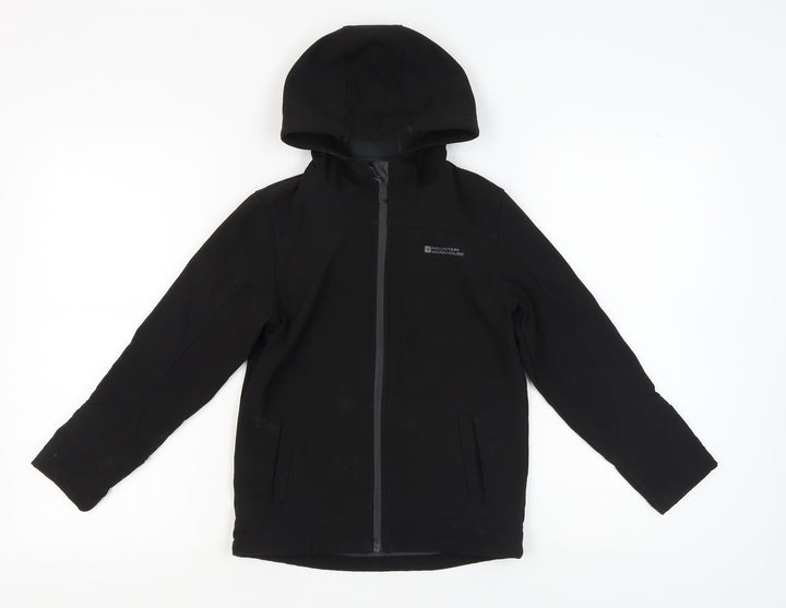 Mountain Warehouse Boys Black Mid-Length Jacket 9-10 Yrs