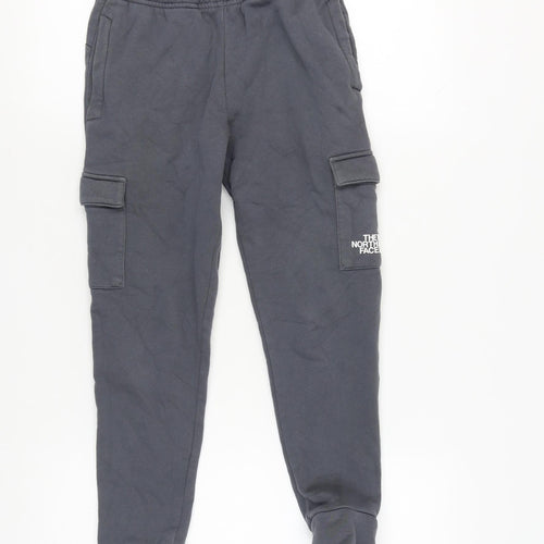 The North Face Boys Grey Jogger Trousers M Elastic Waist