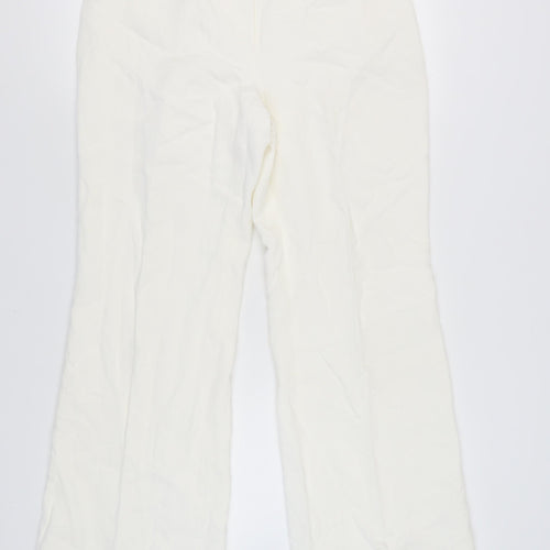 Ann Taylor Women's Ivory Trousers Size 12
