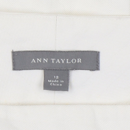 Ann Taylor Women's Ivory Trousers Size 12