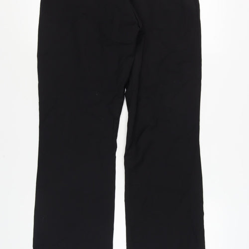 William Hunt Black Wool Trousers for Men Size 38