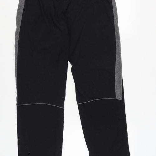 Slazenger Men's Black Jogger Trousers - Size L
