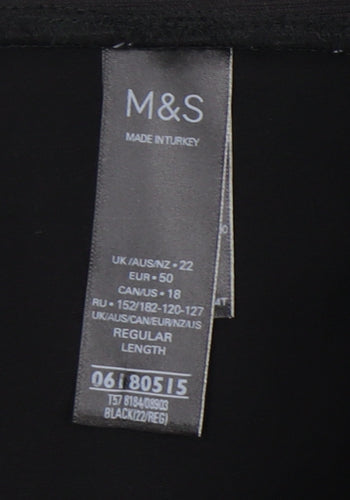 Marks and Spencer Women’s Black Leggings Size 22