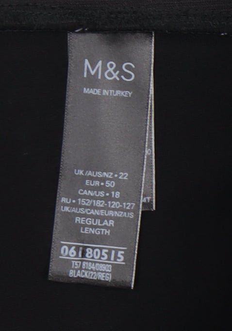 Marks and Spencer Women’s Black Leggings Size 22