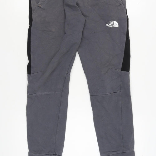 The North Face Boys Grey Joggers M - Casual Comfort