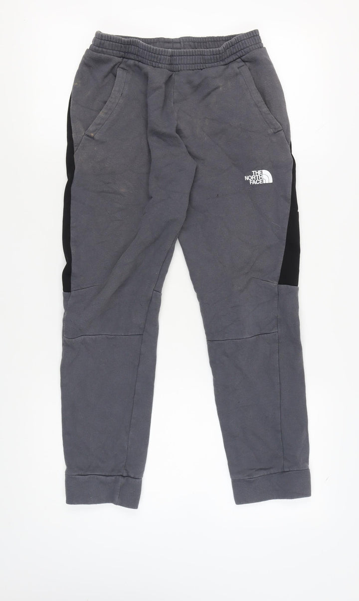 The North Face Boys Grey Joggers M - Casual Comfort