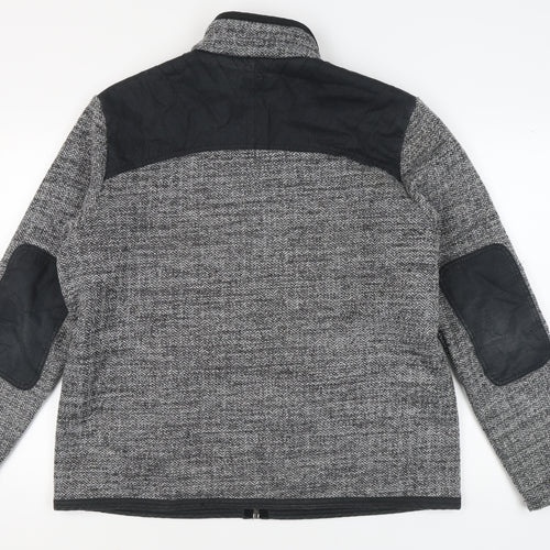 Marks and Spencer Men's Grey XL Herringbone Jacket