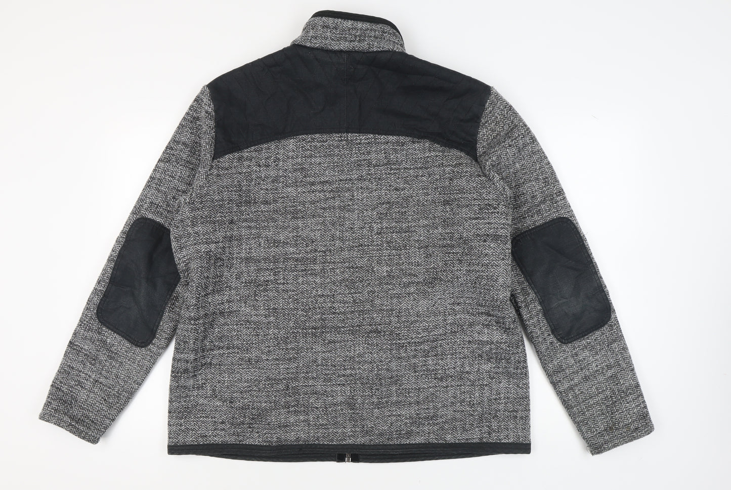 Marks and Spencer Men's Grey XL Herringbone Jacket