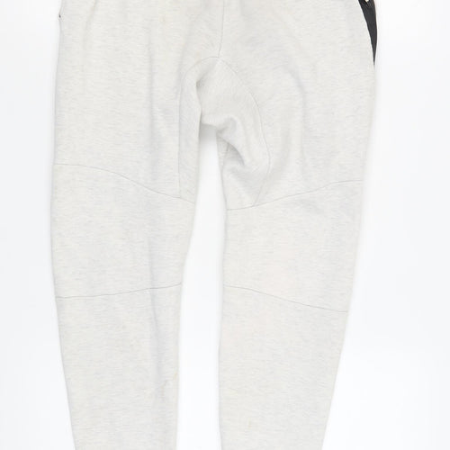 Nike Men’s Grey Jogger Trousers S - Elastic Waist