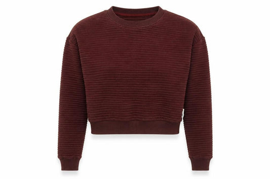 Front view of Reebok Women's Red Pullover Sweatshirt, size 12