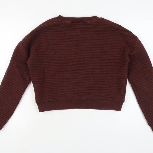 Reebok Women's Red Pullover Sweatshirt Size 12