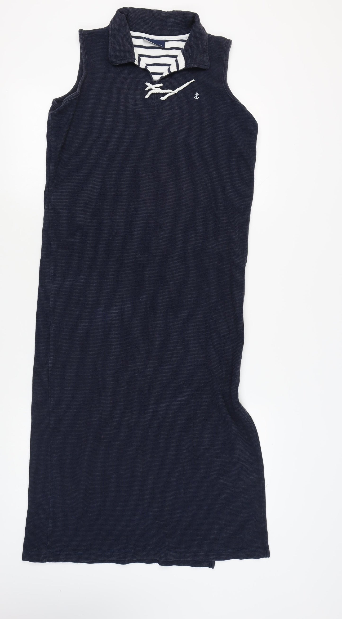 Liz Claiborne Women's Blue Nautical Shift Dress S