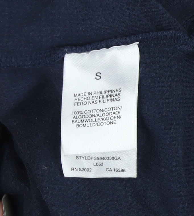 Liz Claiborne Women's Blue Nautical Shift Dress S