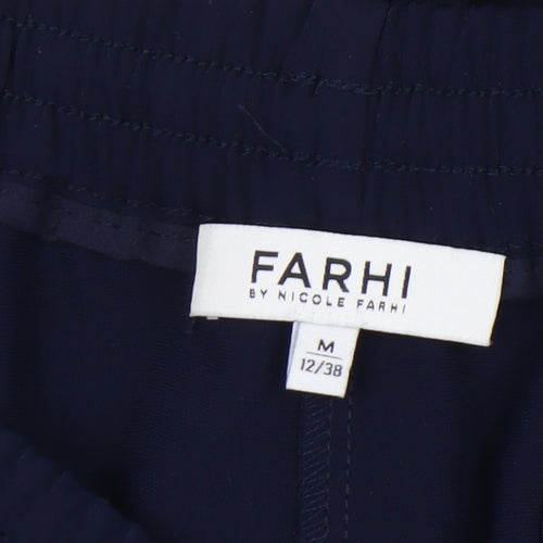 FARHI Women's Blue Jogger Trousers, Size 12