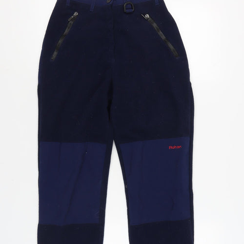 Rohan Women's Blue Cargo Trousers, Size 10, Outdoor