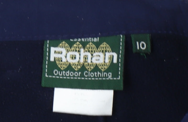 Rohan Women's Blue Cargo Trousers, Size 10, Outdoor