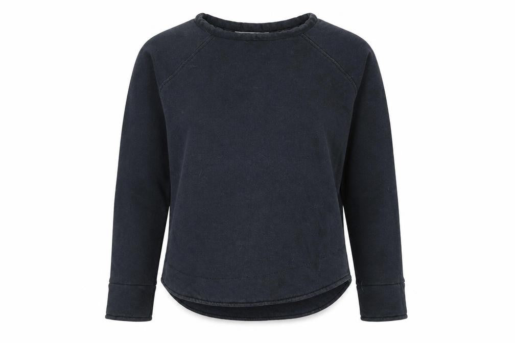 Front view of Zara Women's Black M Pullover Sweatshirt