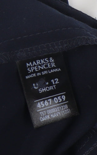 Marks and Spencer Women’s Blue Trousers Size 12
