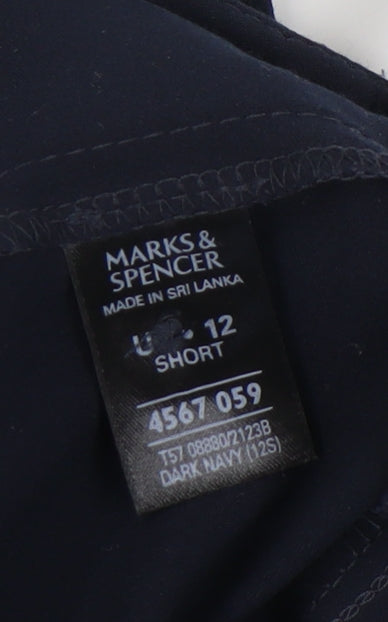 Marks and Spencer Women’s Blue Trousers Size 12