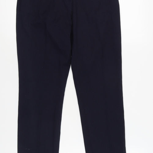 H&M Women's Black Slim Straight Trousers Size 6