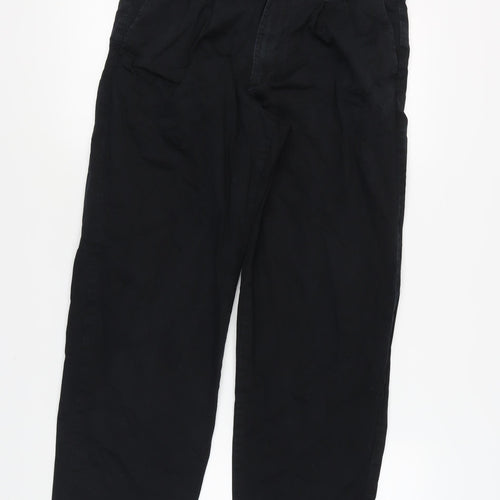 Marks and Spencer Black Men's Trousers, 32 in Waist