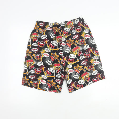 Disney Men's M Multicoloured Sleep Shorts, Cartoon Graphic