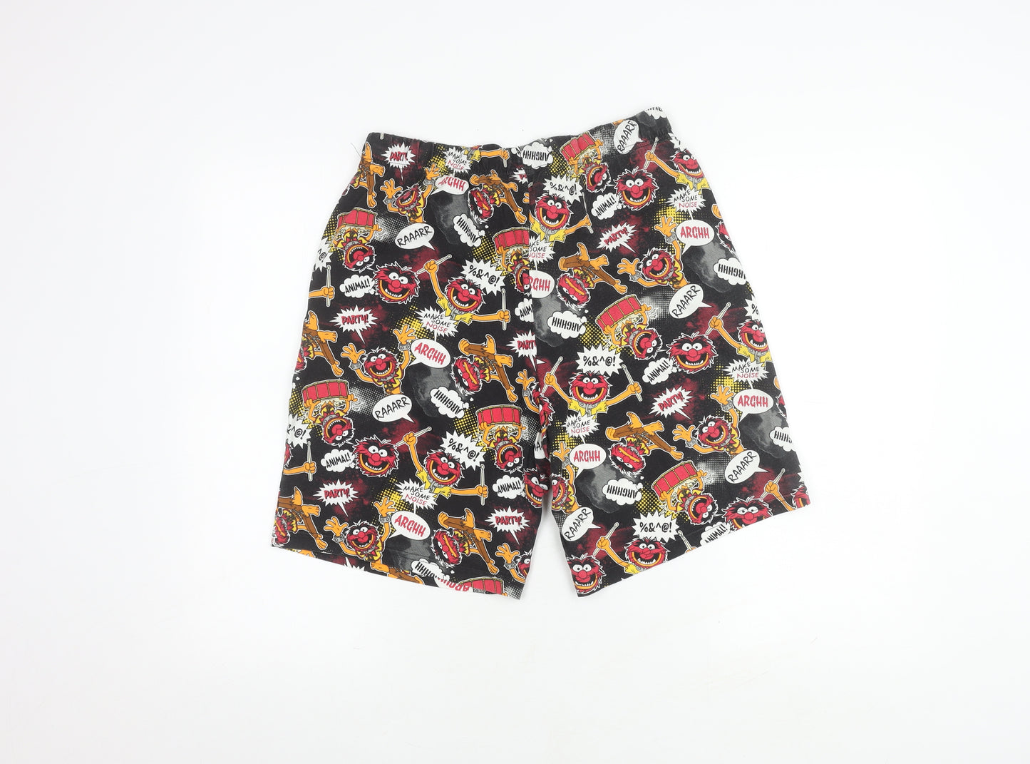 Disney Men's M Multicoloured Sleep Shorts, Cartoon Graphic
