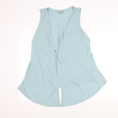 Per Una Women's Blue Sleeveless Top Size 12 Casual