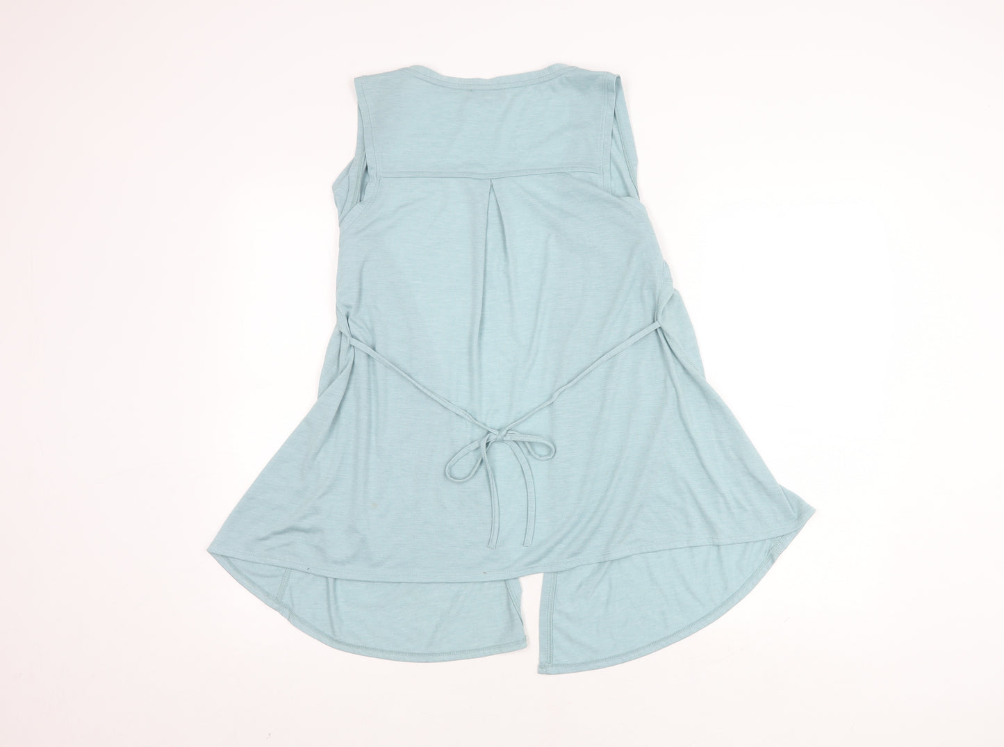 Per Una Women's Blue Sleeveless Top Size 12 Casual