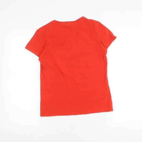Team GB Women's Red T-Shirt Size 10 - Olympian Style