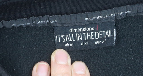 Debenhams Men's Black XL Softshell Jacket
