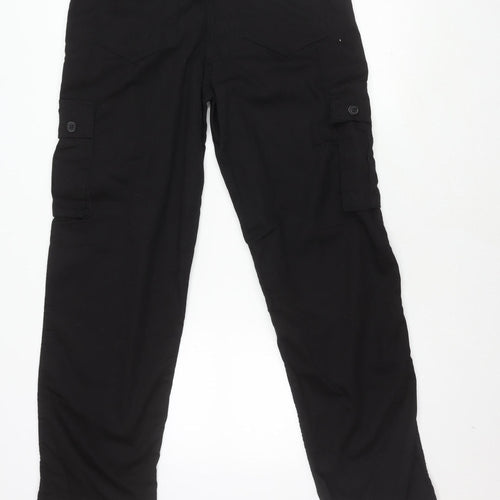 KOMBAT UK Men's Black Cargo Trousers Size 36