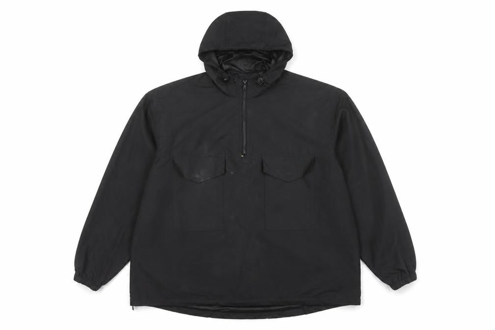 Front view of New Look Men's Black Hooded Jacket L