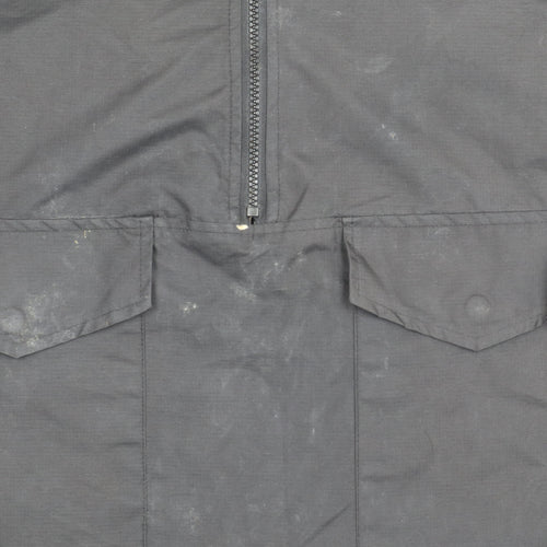 New Look Men's Black Hooded Jacket L