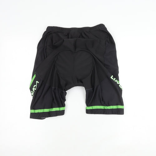 Lixada Men's XL Black Compression Cycling Shorts
