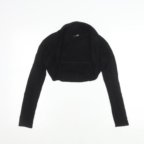 Krisp Women's Black Long Sleeve Shrug L