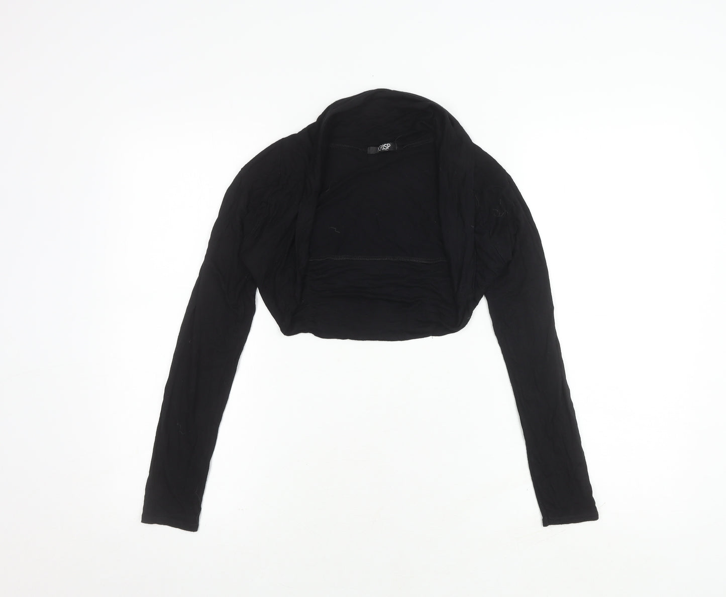 Krisp Women's Black Long Sleeve Shrug L