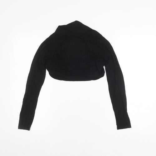 Krisp Women's Black Long Sleeve Shrug L