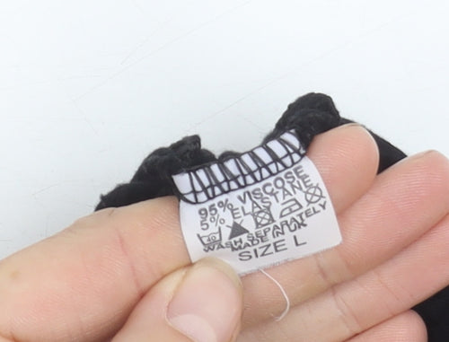 Krisp Women's Black Long Sleeve Shrug L