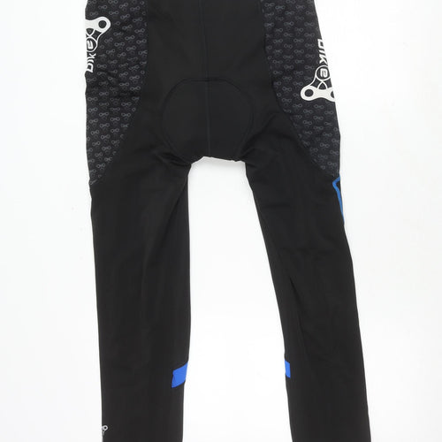 Brisk Bike Men's XL Black Compression Leggings