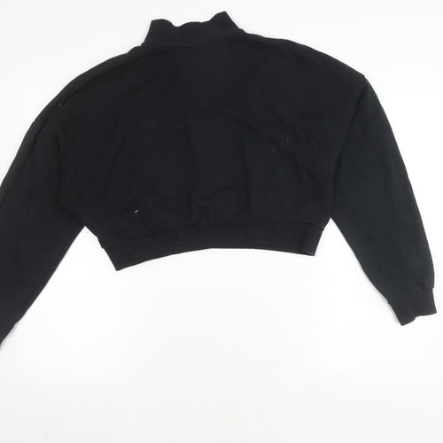 Nike Women's Black Hoodie Medium Full Zip Lightweight