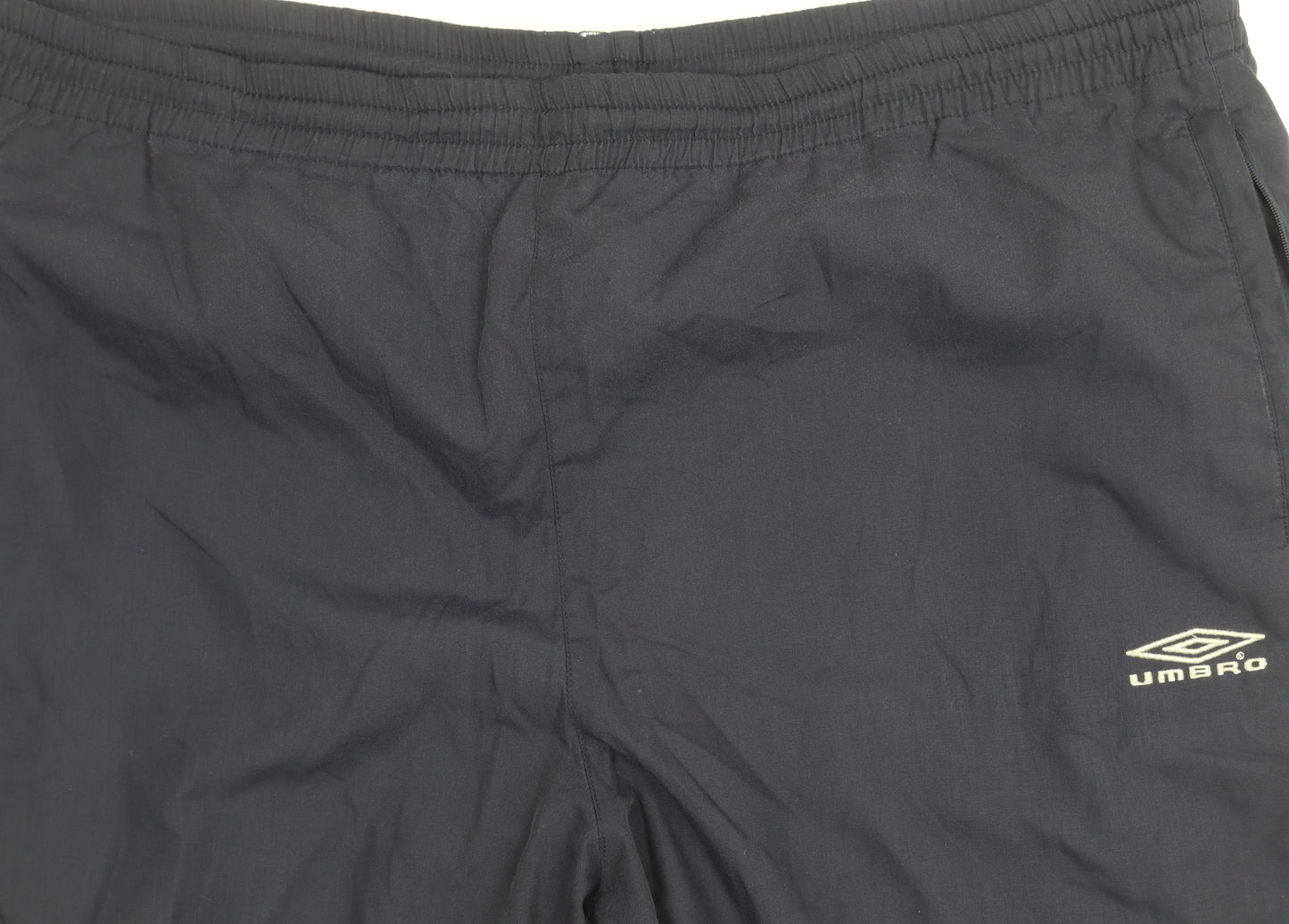 Umbro Men's Black Track Pants L - Gym Training Sportswear