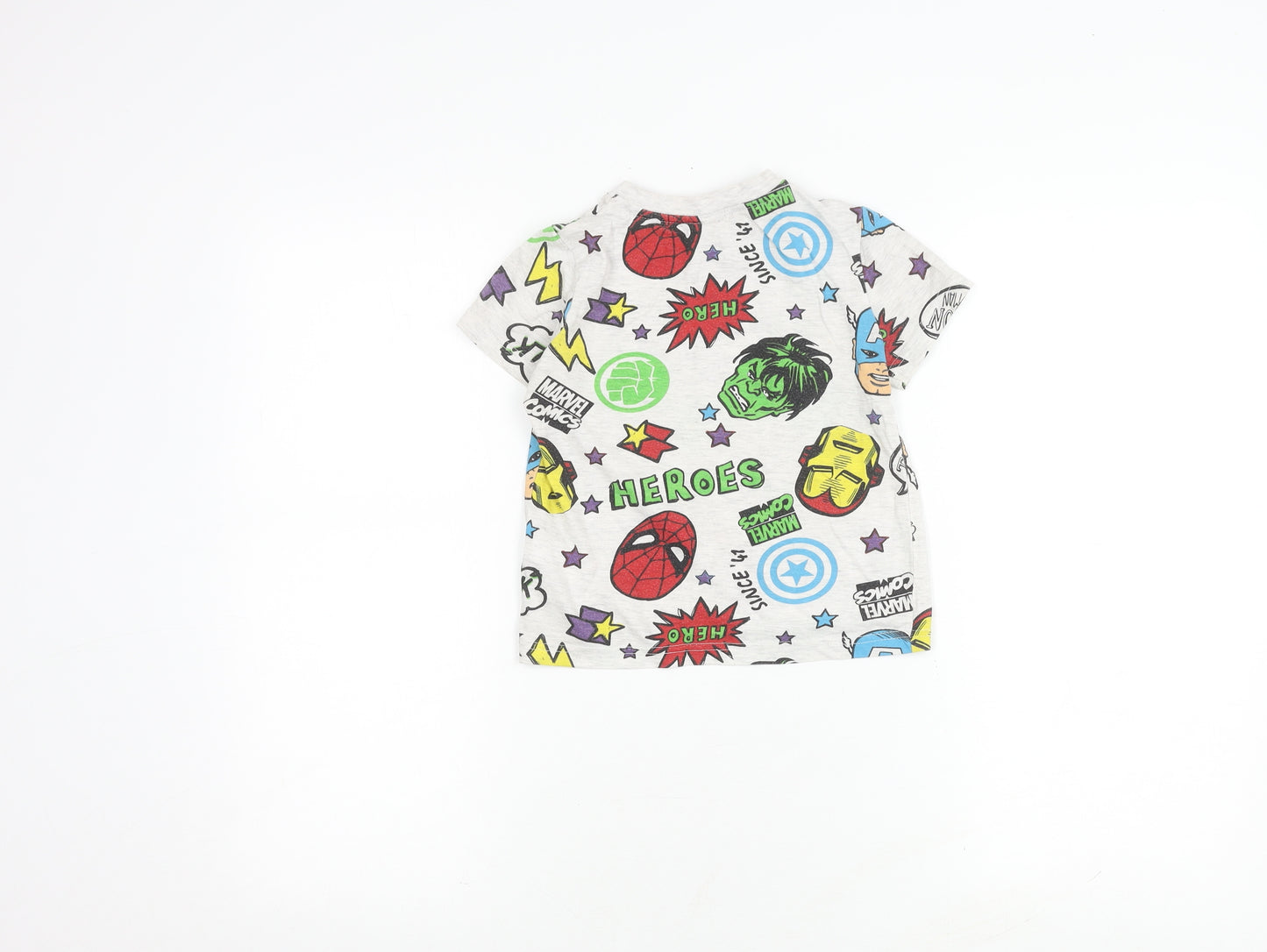 Marvel Comics Boys' Multicoloured T-Shirt 4-5 Years