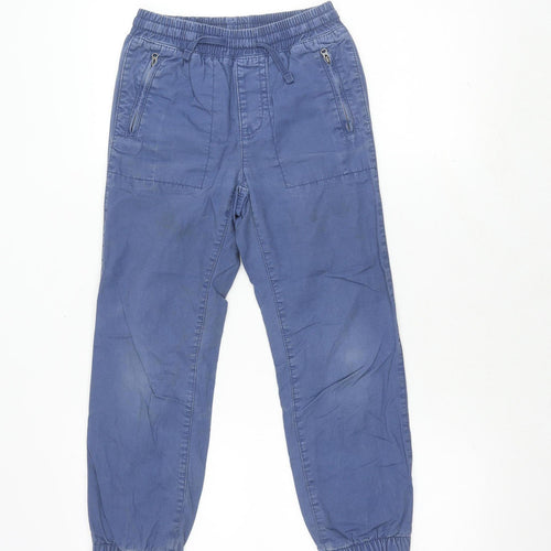 Gap Girls Blue Jogger Trousers - M, Casual Elastic Waist