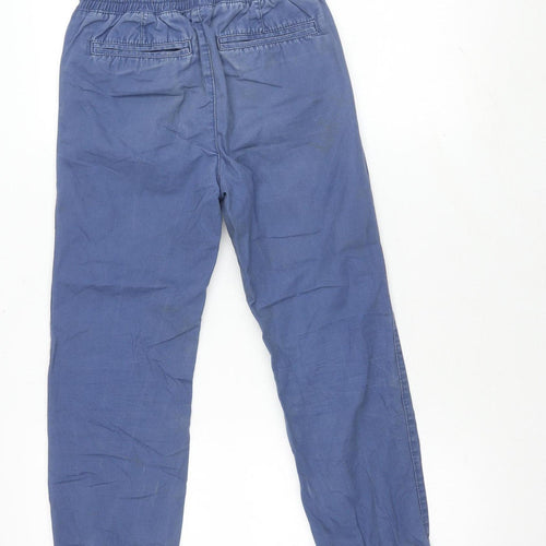 Gap Girls Blue Jogger Trousers - M, Casual Elastic Waist